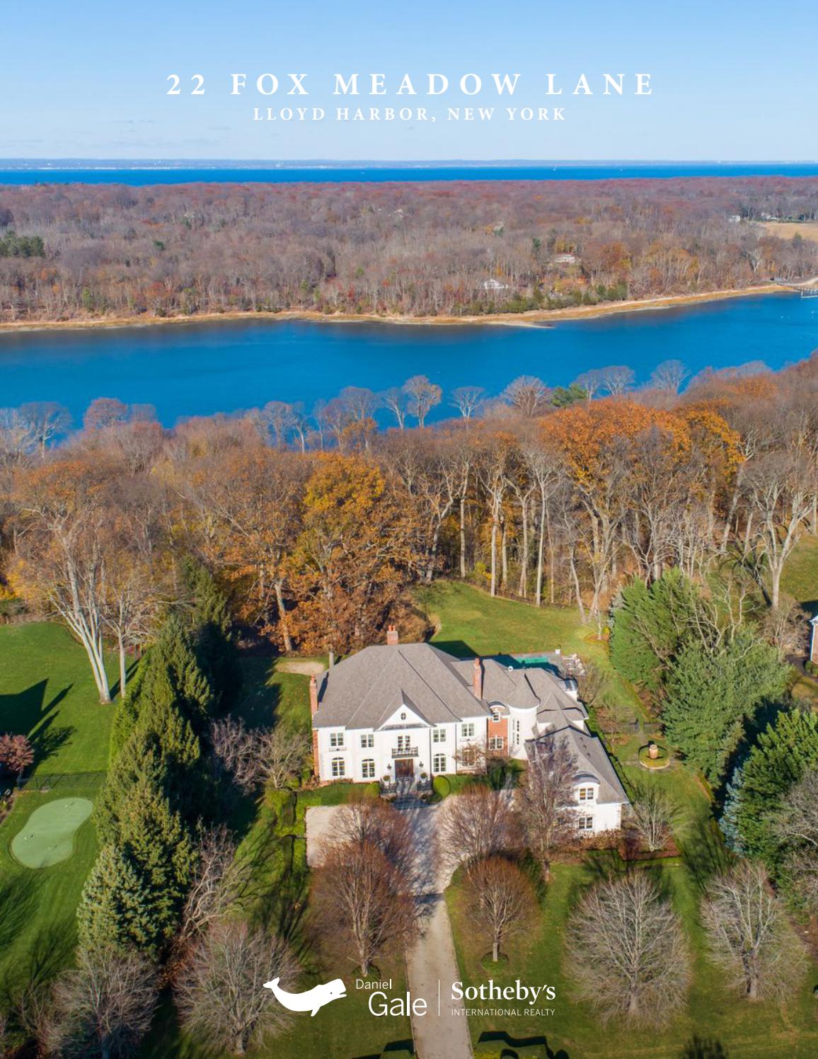 22 Fox Meadow Lane Lloyd Harbor by Daniel Gale Sotheby's