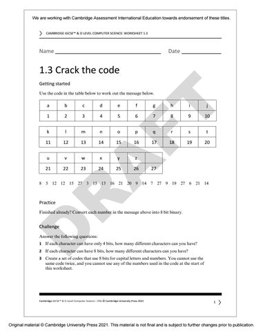 Computer Science For IGCSE & O Level CourseBook by Cambridge ...