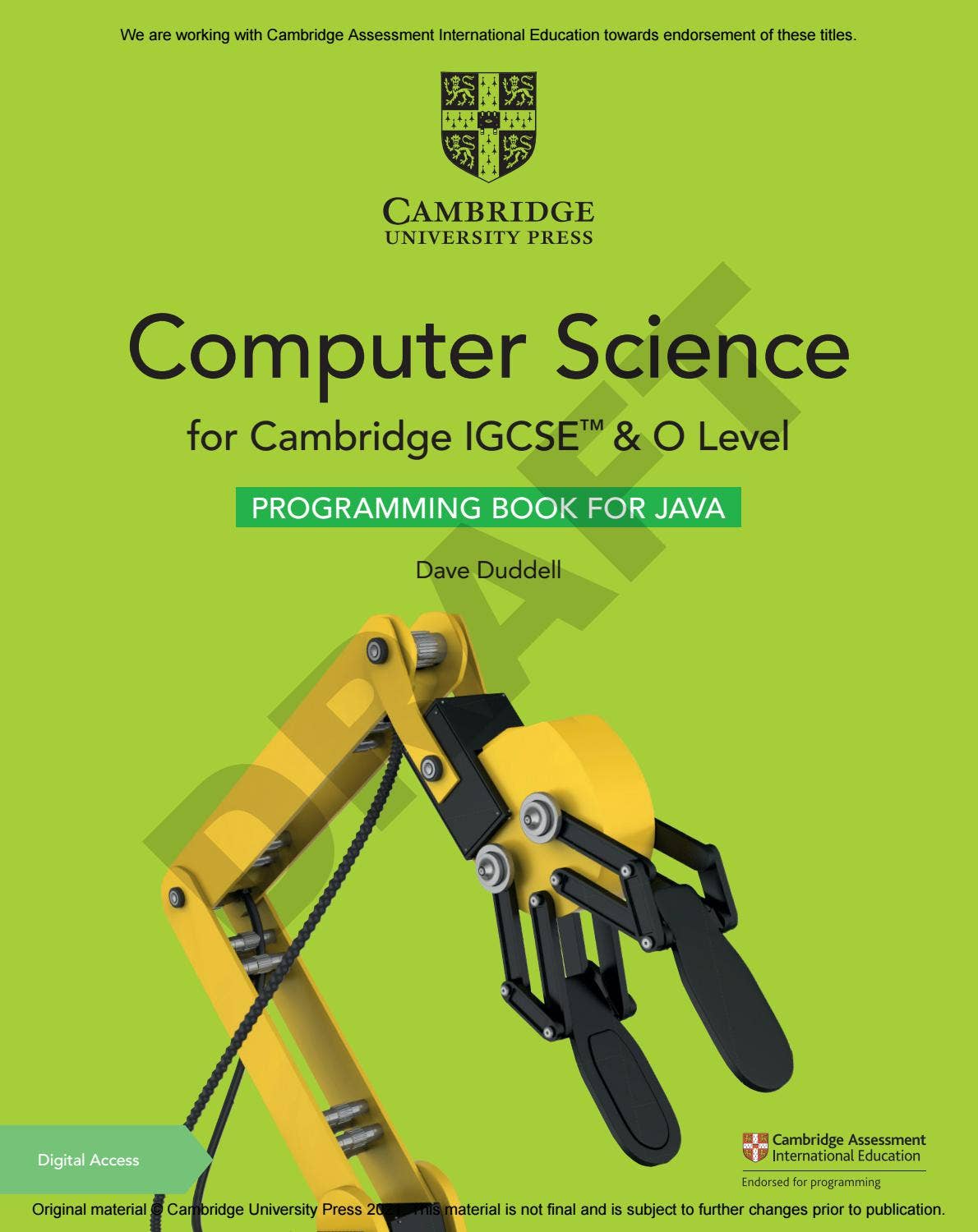 Computer Science For IGCSE & O Level CourseBook by Cambridge ...
