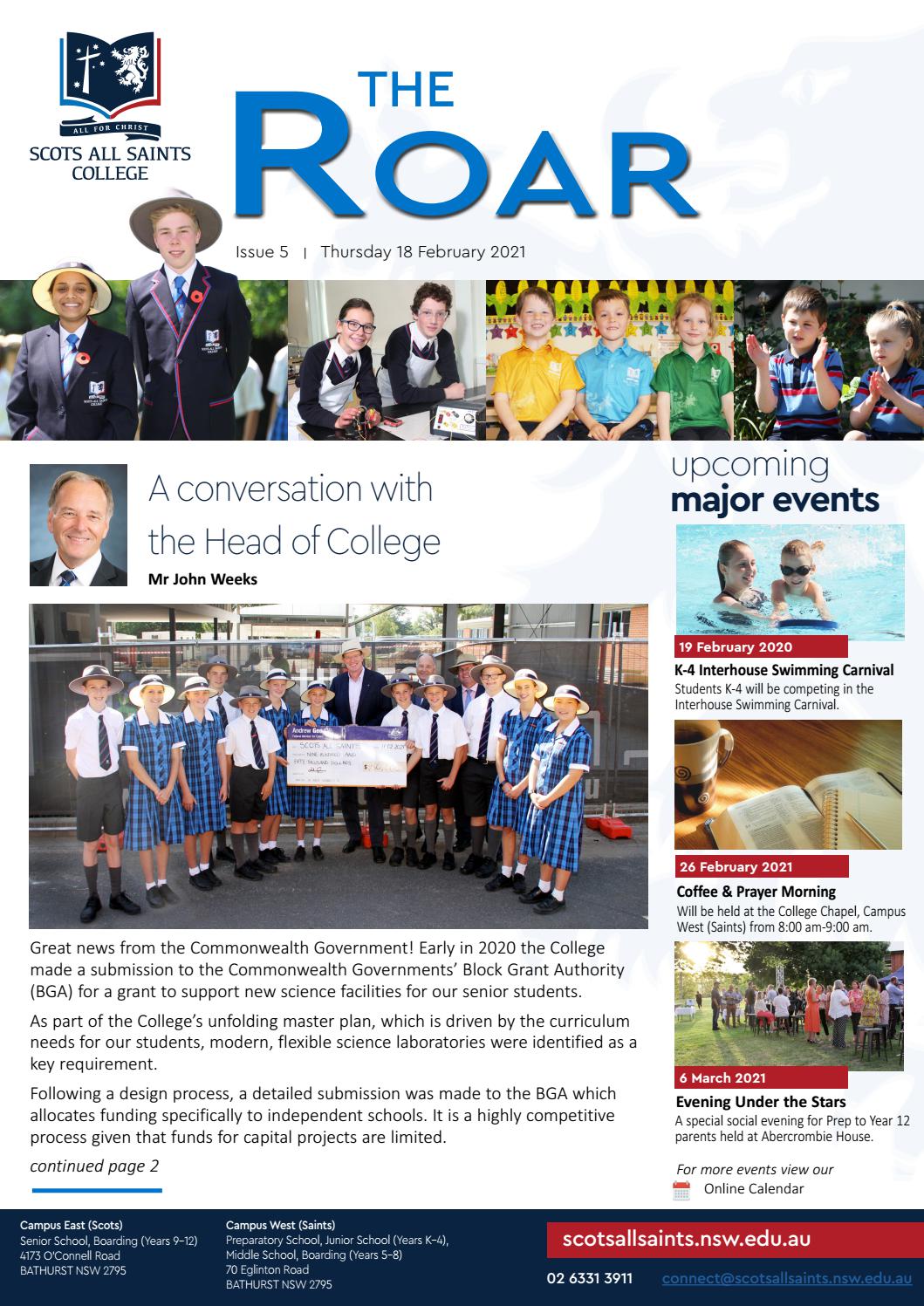 The Roar Newsletter Issue 5 Term 1 2021 by scotsallsaintscollege - Issuu the-roar-newsletter-issue-5-term-1-2021-by-scotsallsaintscollege-issuu