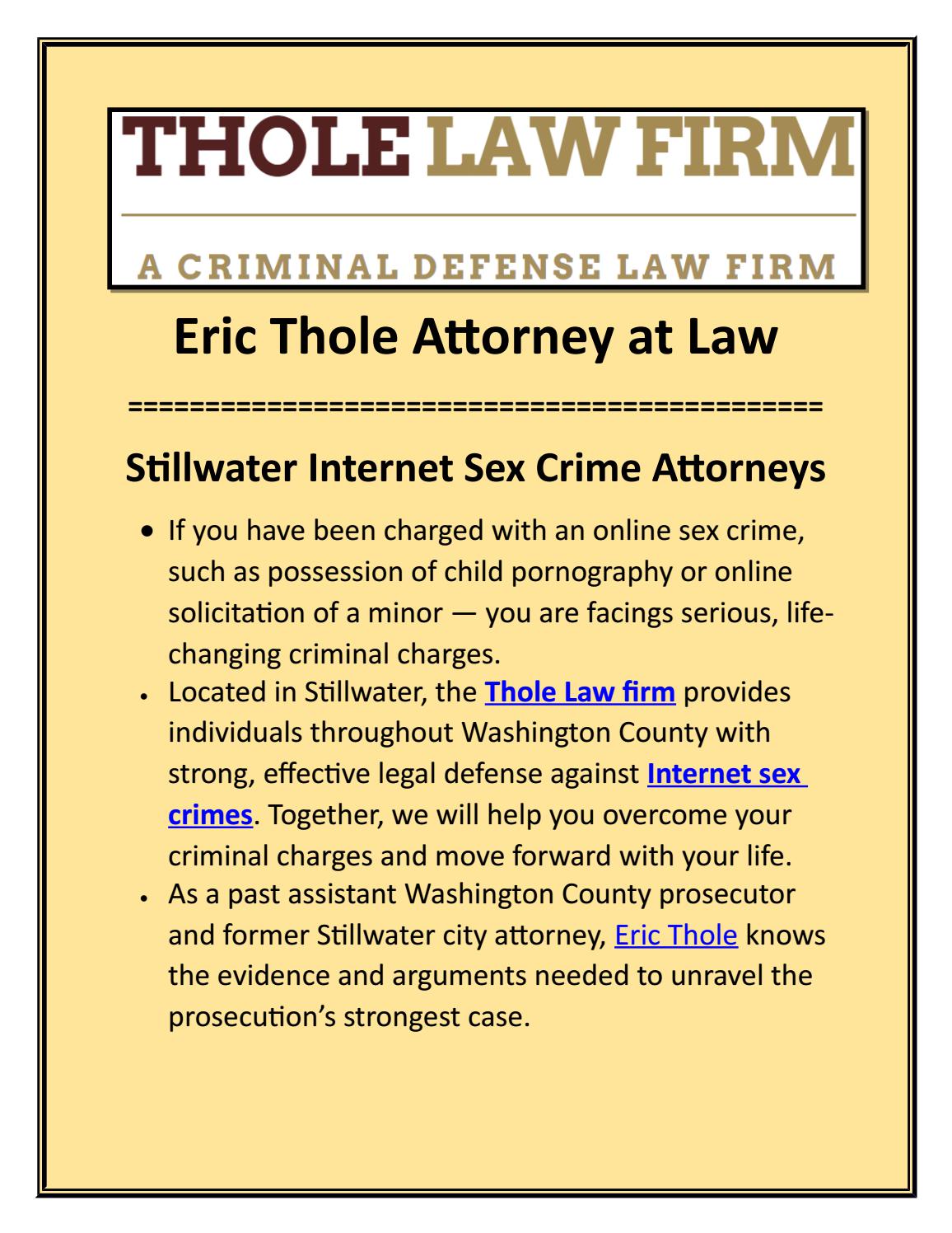 Eric Thole Attorney at Law
