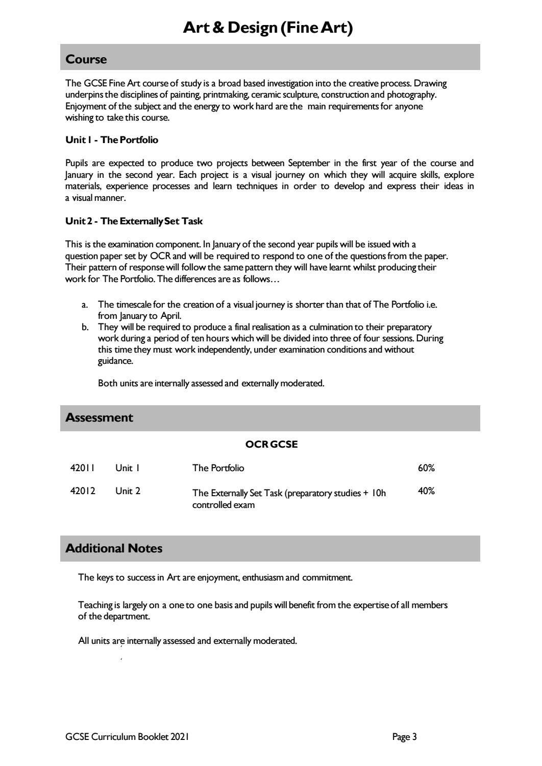GCSE Subject Choices By StPetersYork Issuu