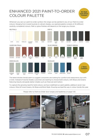 PWS Distributors Ltd 家具目录 · Introducing PWS 第 7 页