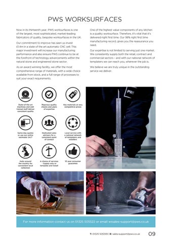 PWS Distributors Ltd 家具目录 · Introducing PWS 第 9 页