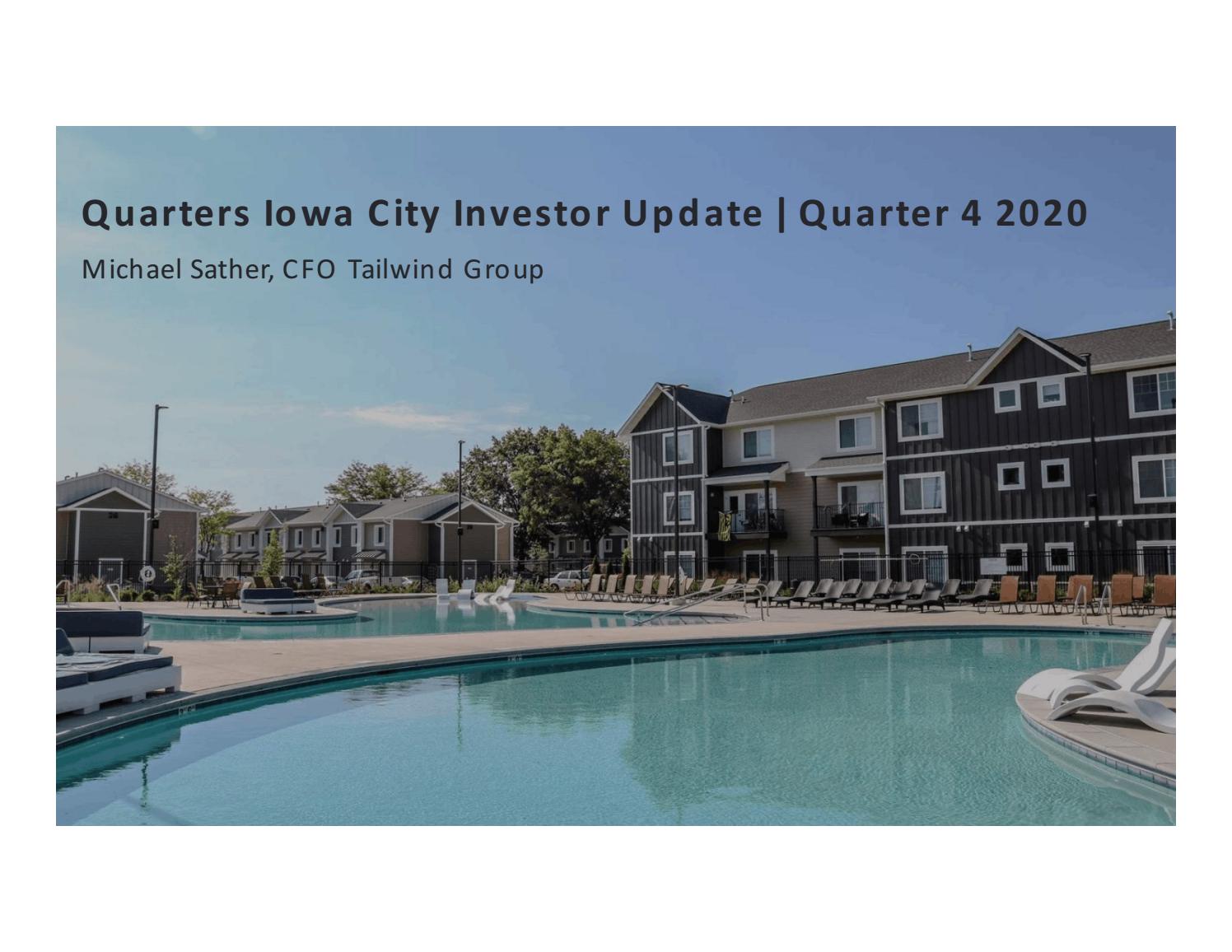 Quarters Iowa City by Tailwind Group Issuu