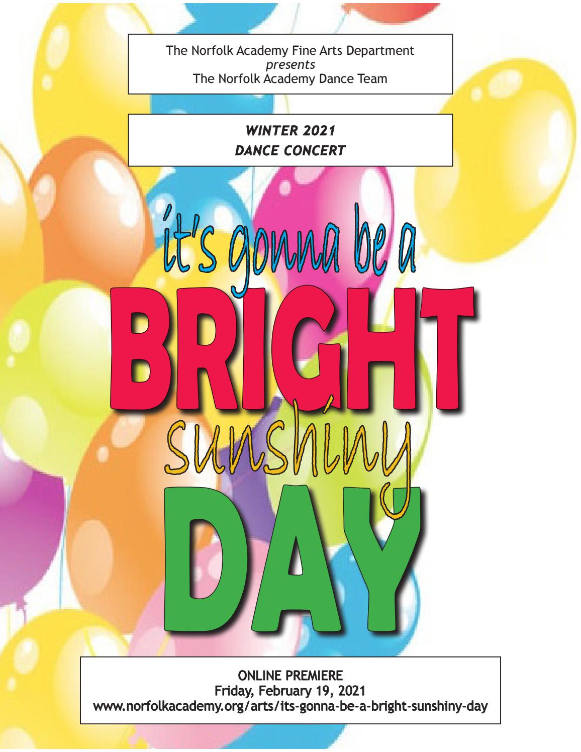 Winter Dance Program by Norfolk Academy Issuu