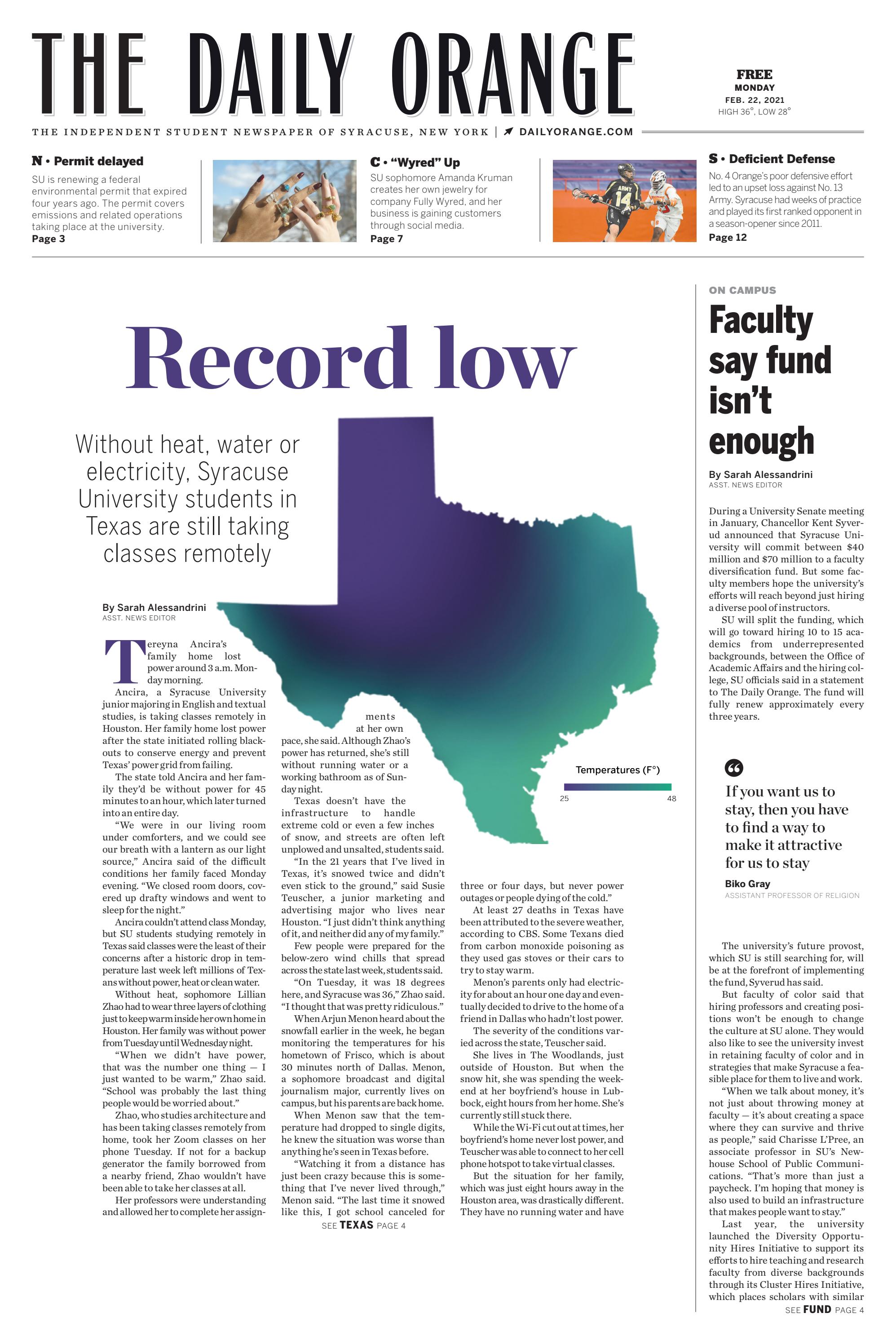Feb. 22, 2021 by The Daily Orange - Issuu
