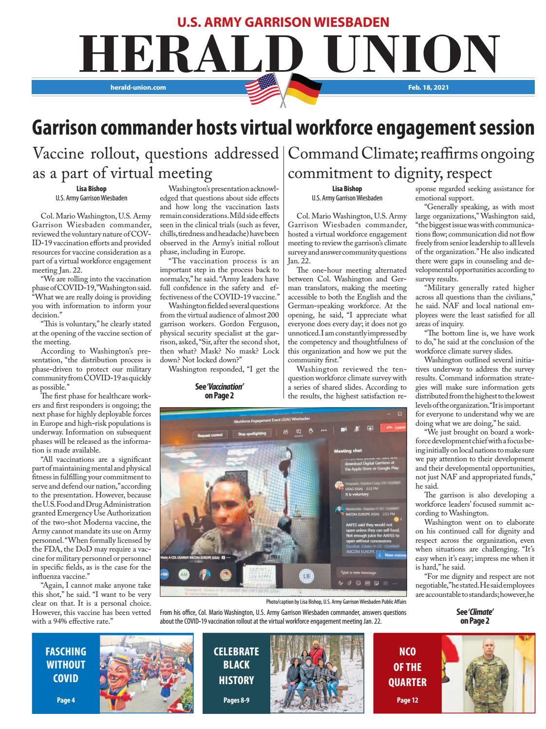 Herald Union February 21 By Advantipro Gmbh Issuu