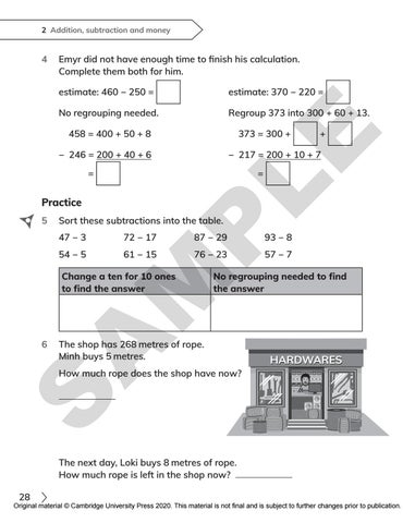 Primary Mathematics Workbook 3 Sample by Cambridge International ...