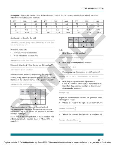 Primary Mathematics Teacher’s Resource 5 Sample by Cambridge ...