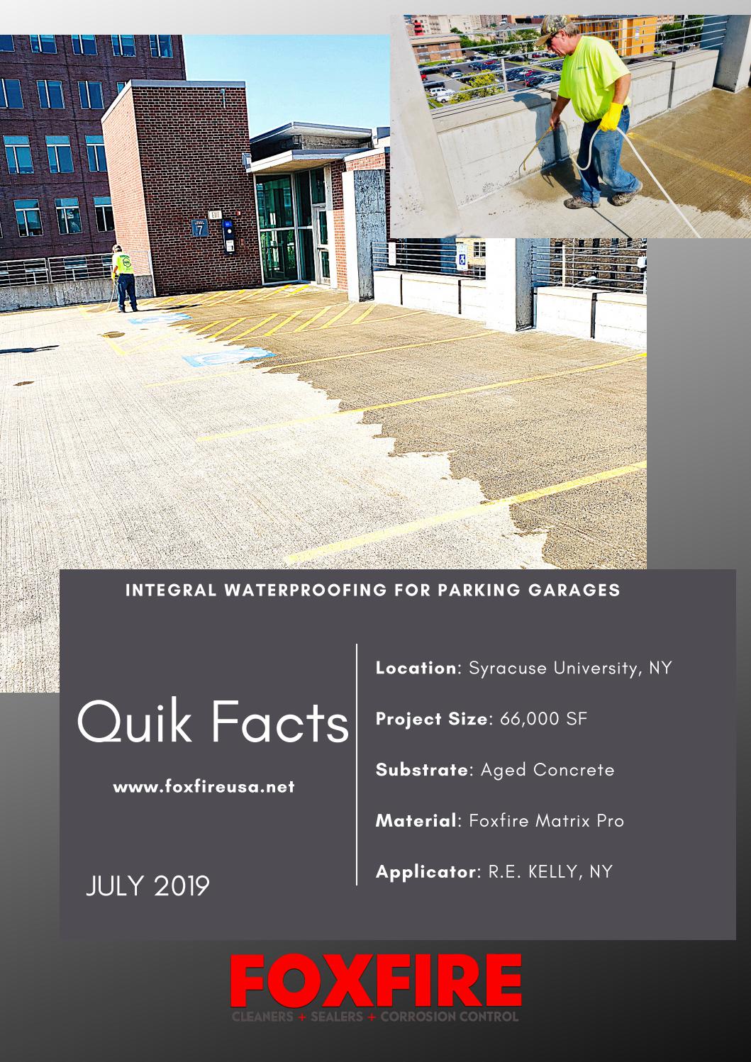 FOXFIRE QUIK FACTS PROJECT PROFILES by jmota1972 Issuu