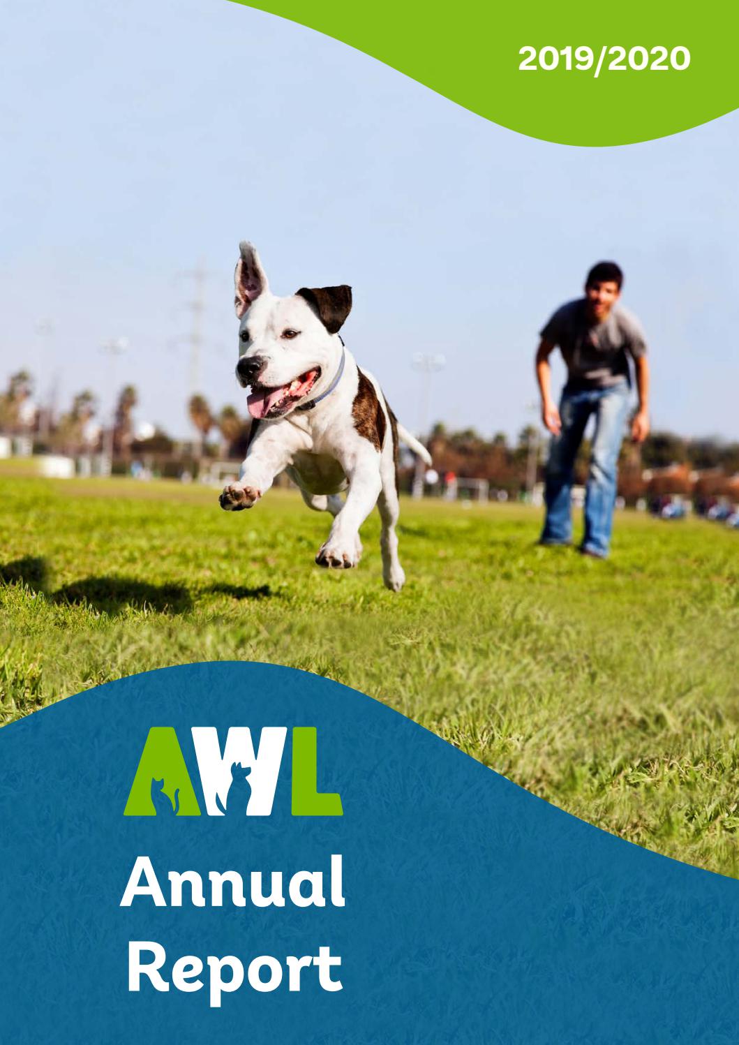 2019 / 2020 Annual Report by Animal Welfare League Issuu