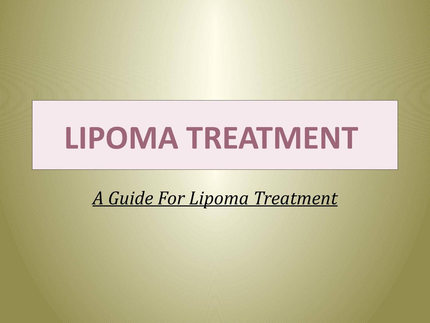 Get a Natural Treatment that Really Work| Lipoma Wand by Lipoma Wand