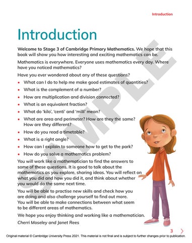 Primary Mathematics Learner’s Book 3 Sample by Cambridge International ...