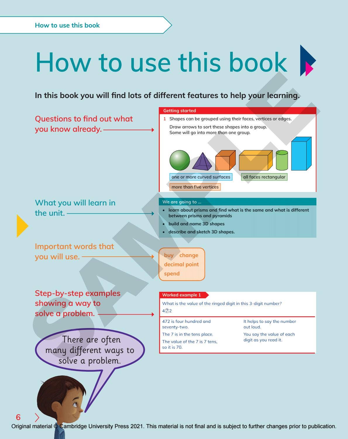 Prior Learning Chapter Book Math Primary Mathematics Learner’s Book 3 Sample by Cambridge International ...