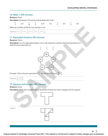 Primary Mathematics Teacher’s Resource 6 Sample by Cambridge ...
