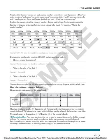 Primary Mathematics Teacher’s Resource 6 Sample by Cambridge ...