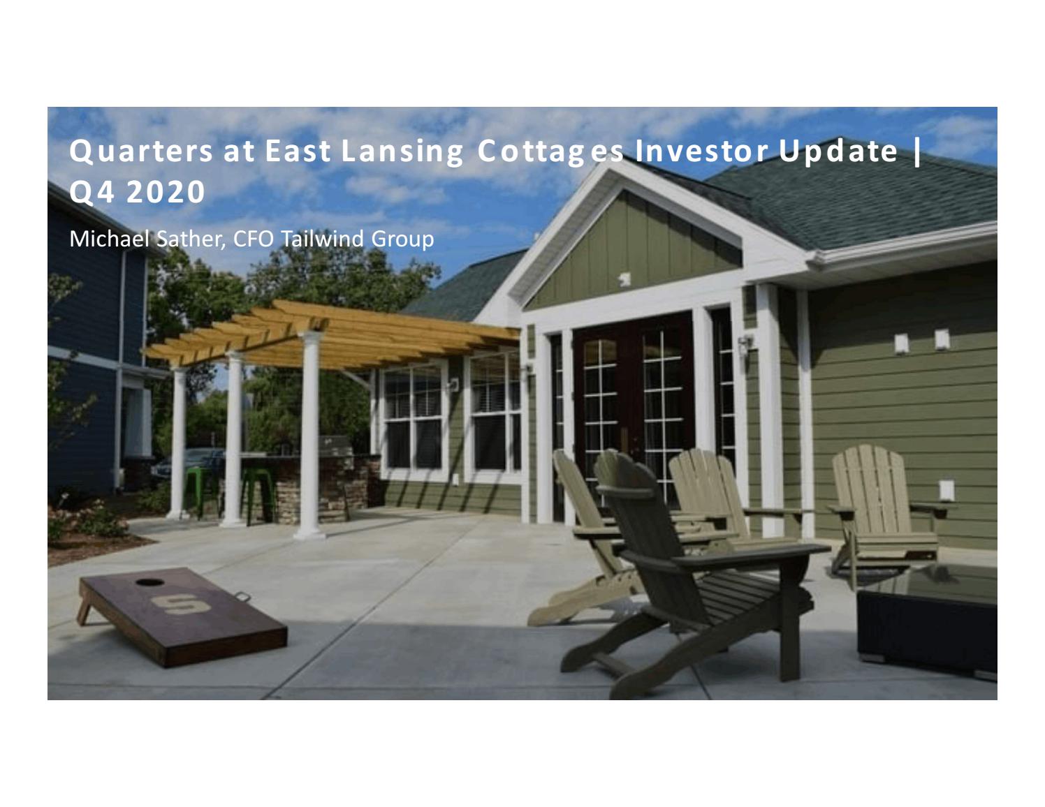 Quarters East Lansing by Tailwind Group Issuu