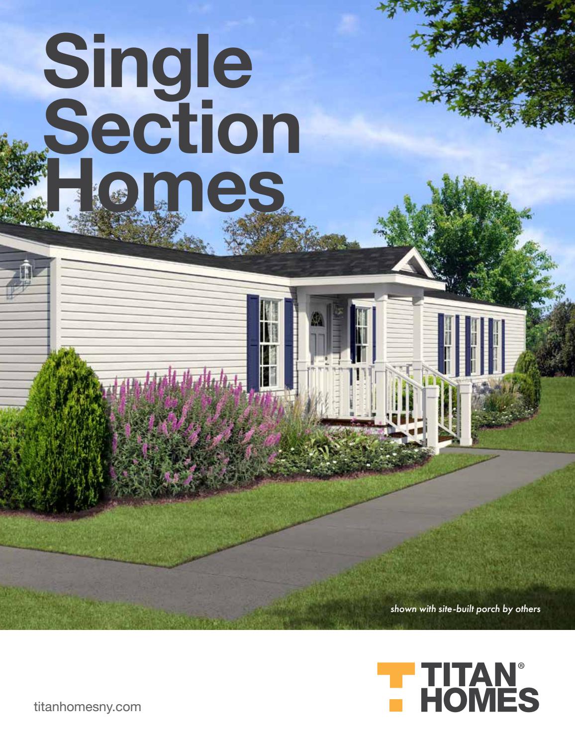 Titan Homes (Sangerfield ) Titan Homes Single Section Homes by