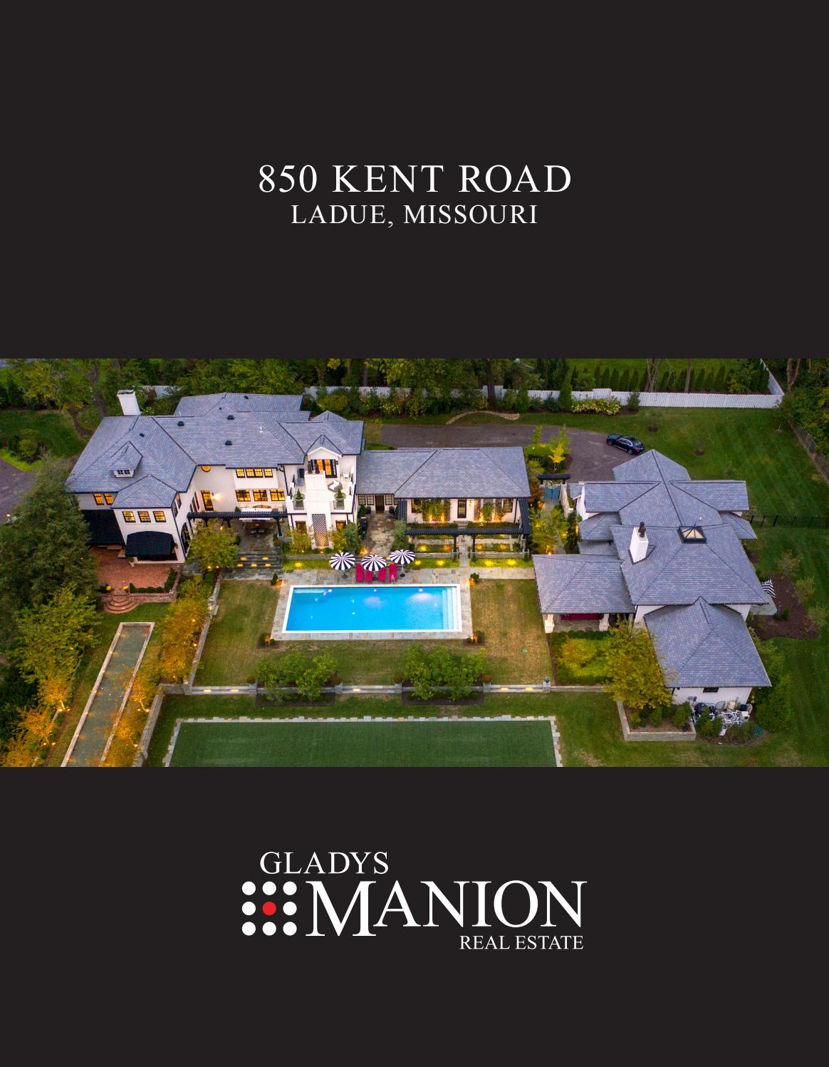 850 Kent Road, Ladue Missouri by Gladys Manion Real Estate Issuu