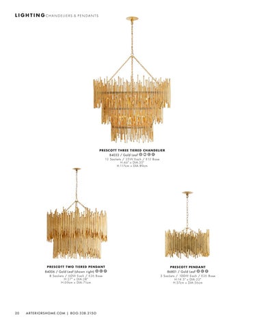 Arteriors 2021 灯饰目录 第 22 页