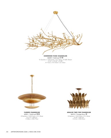 Arteriors 2021 灯饰目录 第 24 页