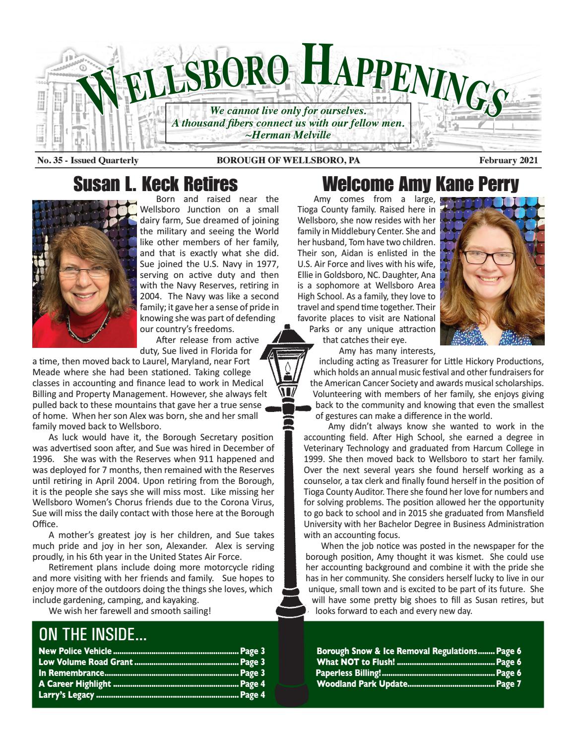 Wellsboro Happenings, February 2021 by Mountain Home Issuu