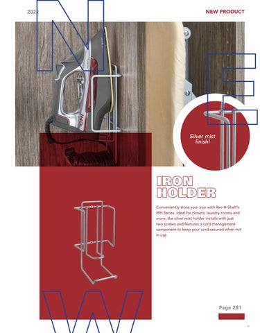Rev-A-Shelf 灯饰目录 · 21/22 加拿大 Specification 指南 第 19 页