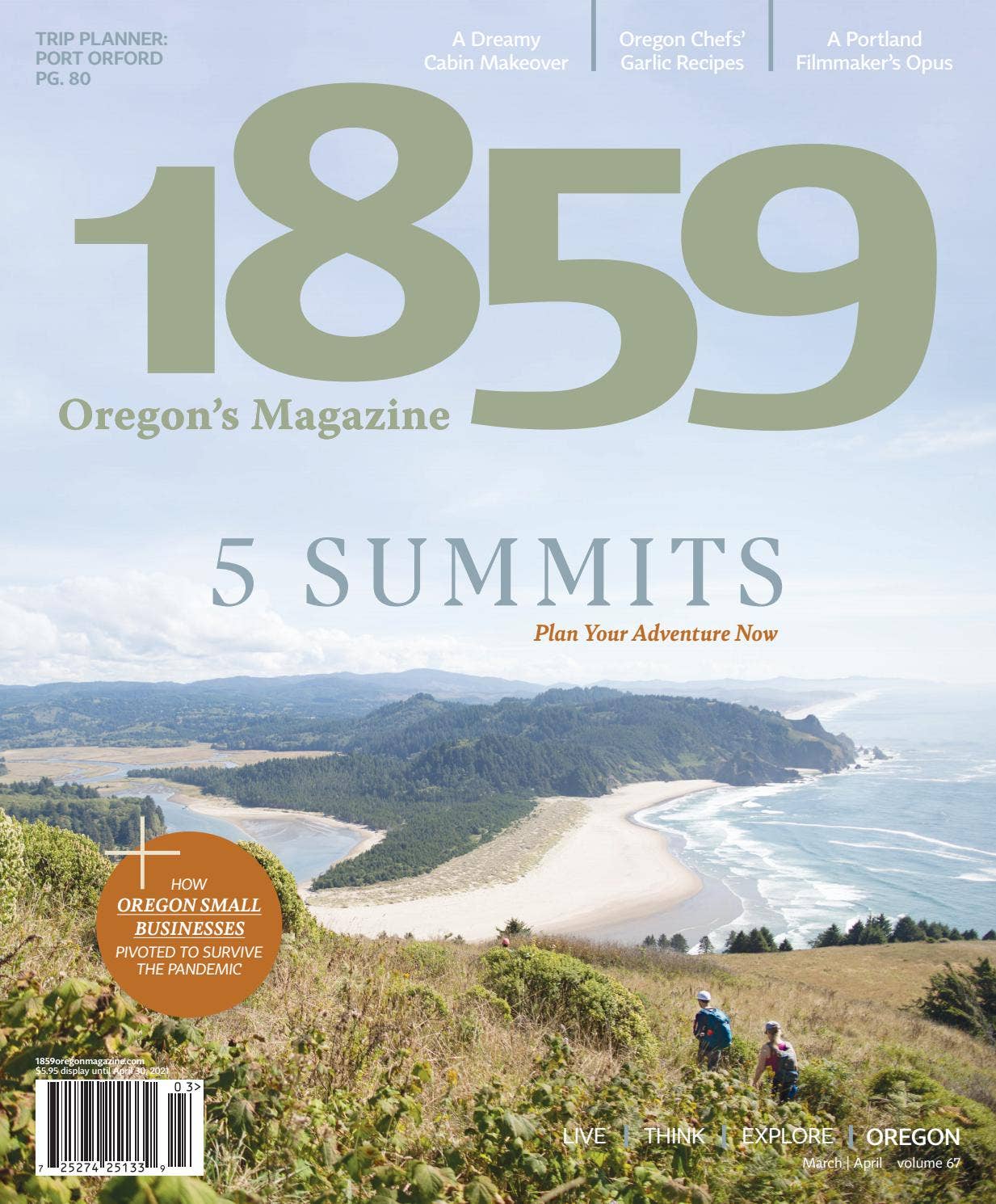 1859 Oregon's Magazine + Special Insert: Spokane Travel Guide | March ...