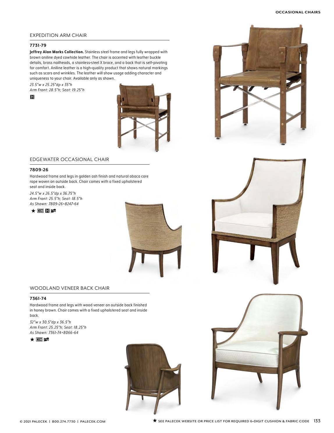 PALECEK 2021 Furniture & Accessories Catalog by palecekdesign Issuu