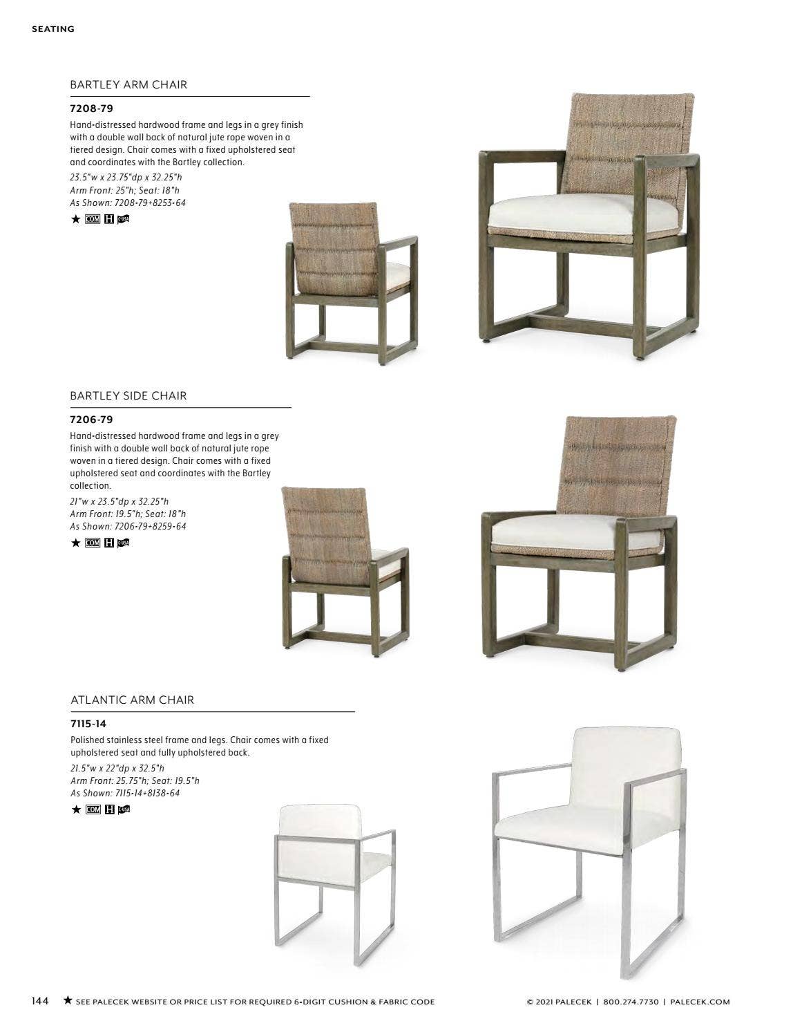 PALECEK 2021 Furniture & Accessories Catalog by palecekdesign Issuu