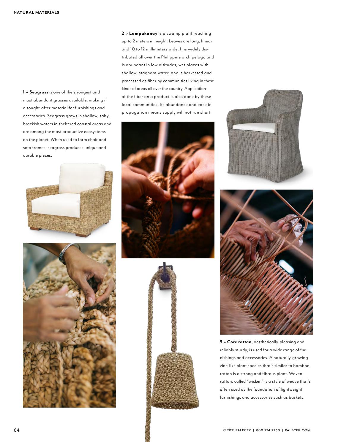 PALECEK 2021 Furniture & Accessories Catalog by palecekdesign Issuu
