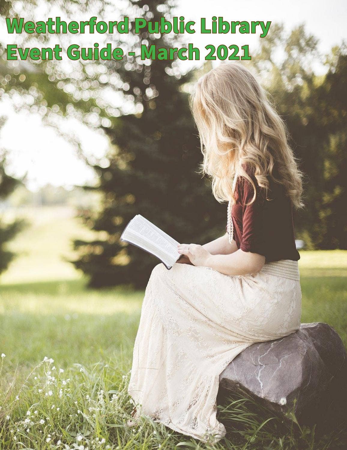 Weatherford Public Library March 2021 Event Guide by City of