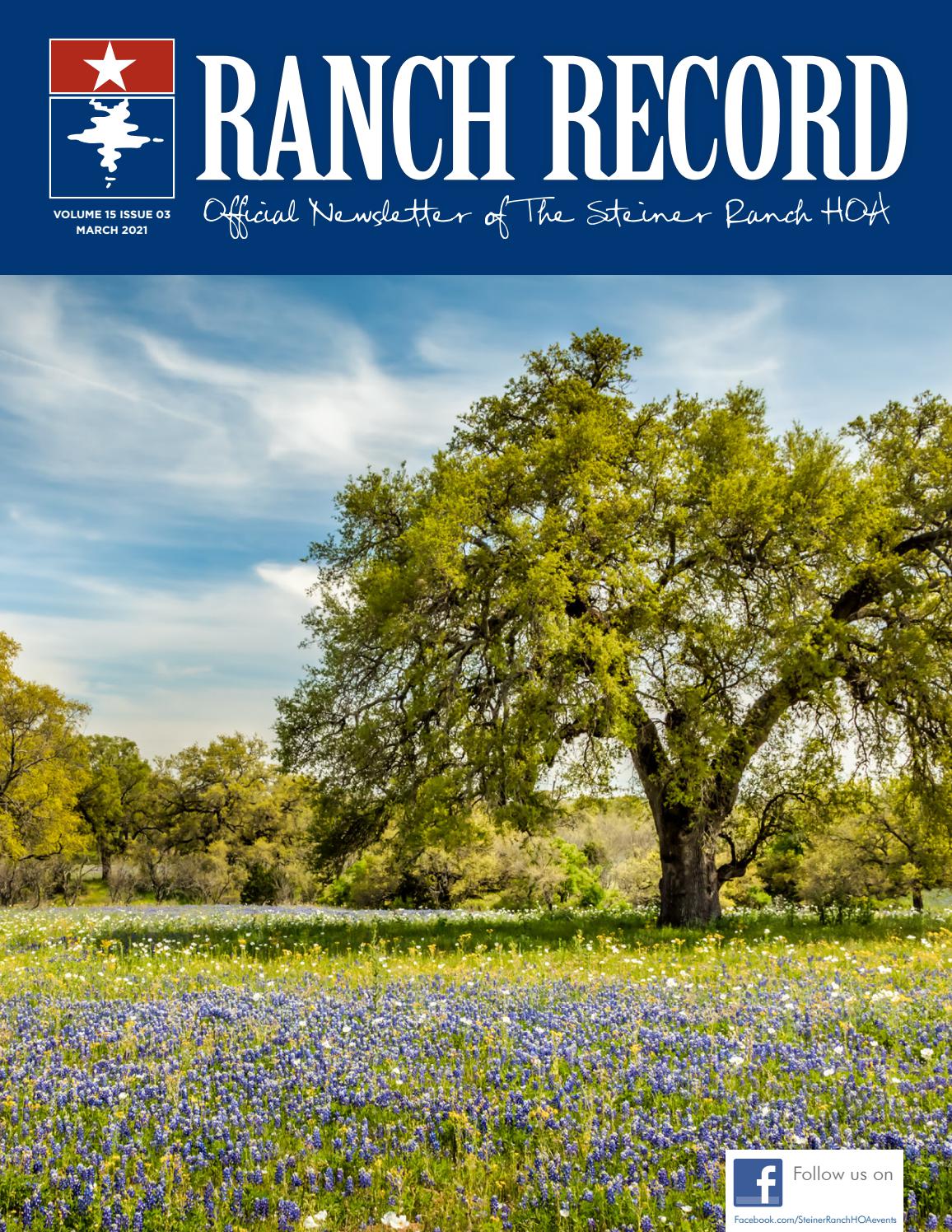 Ranch Record March 2021 by Peel, Inc. Issuu