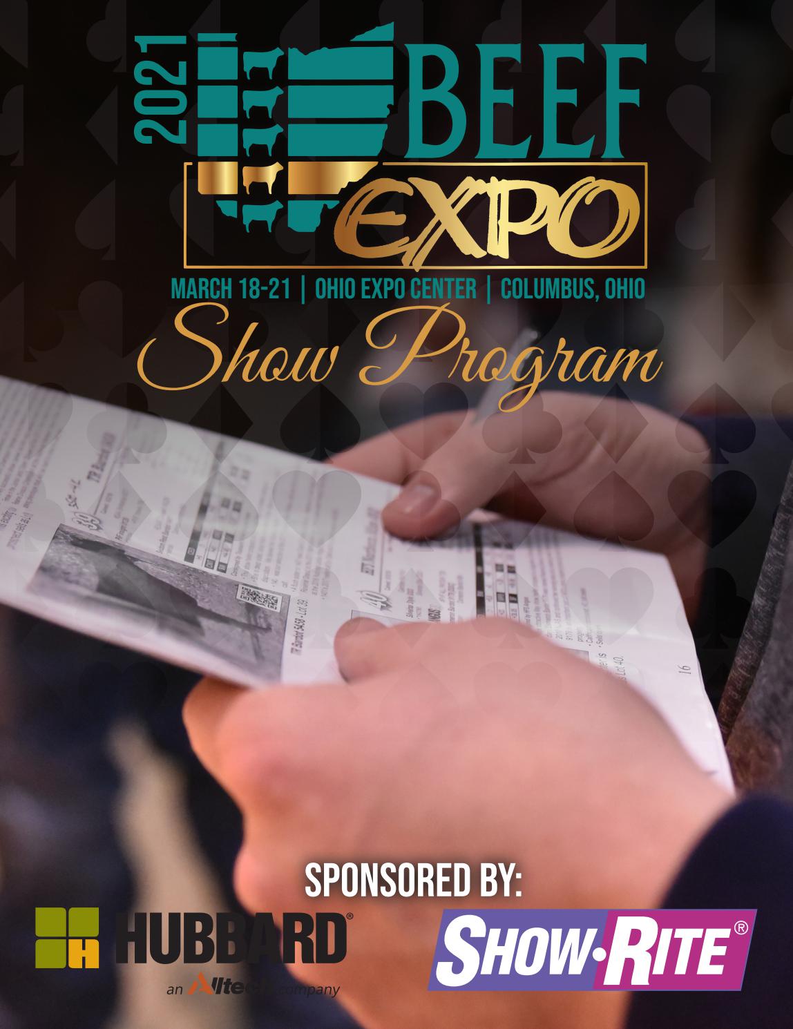 2021 Ohio Beef Expo Program by ohiocattle Issuu