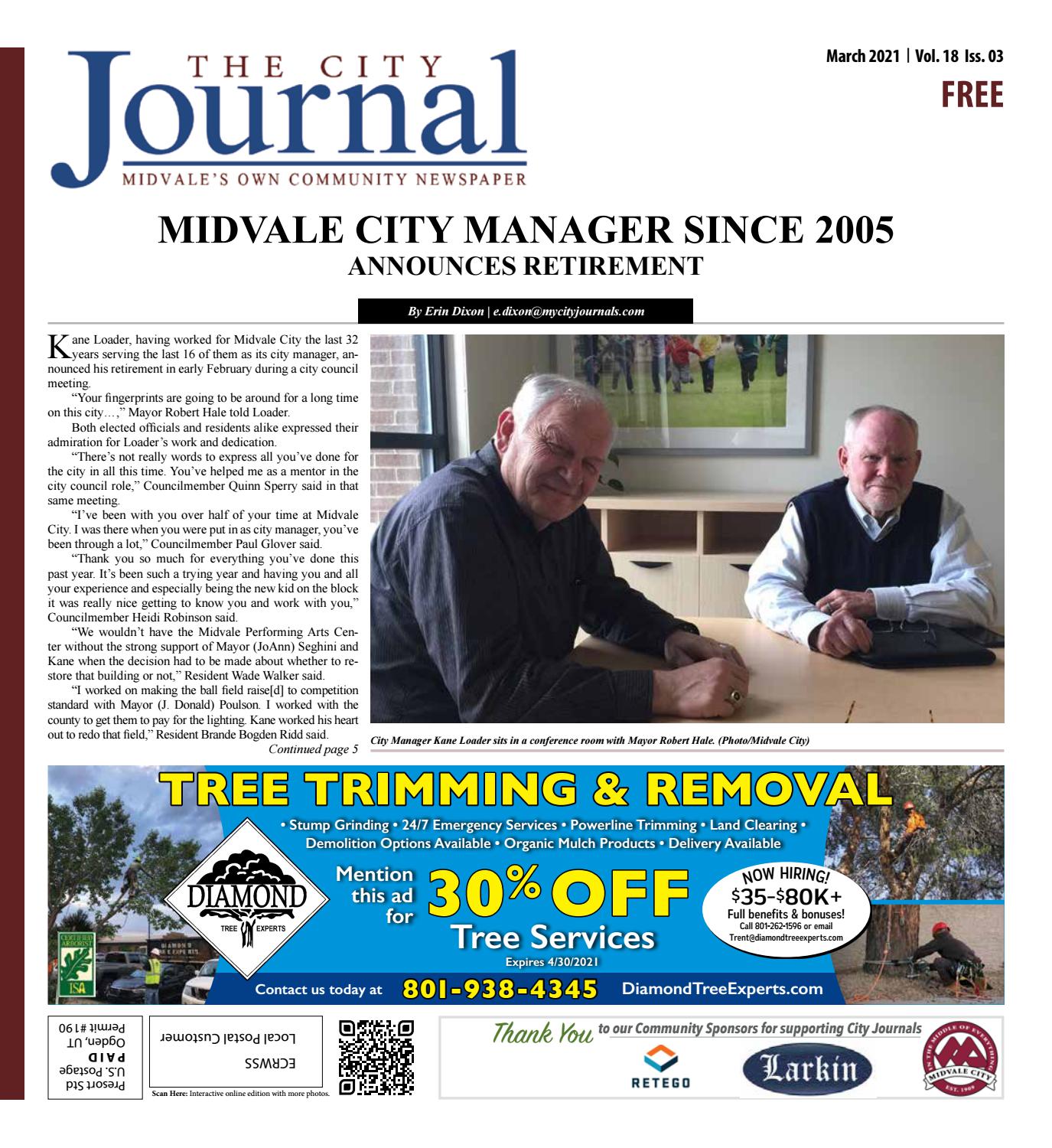 Midvale Journal | March 2021 by The City Journals - Issuu