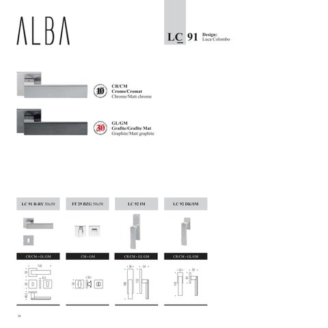 Colombo Design S.p.A. Colombo Design Handles 家具目录 2021 | Catalogo generale maniglie 2021 第 22 页