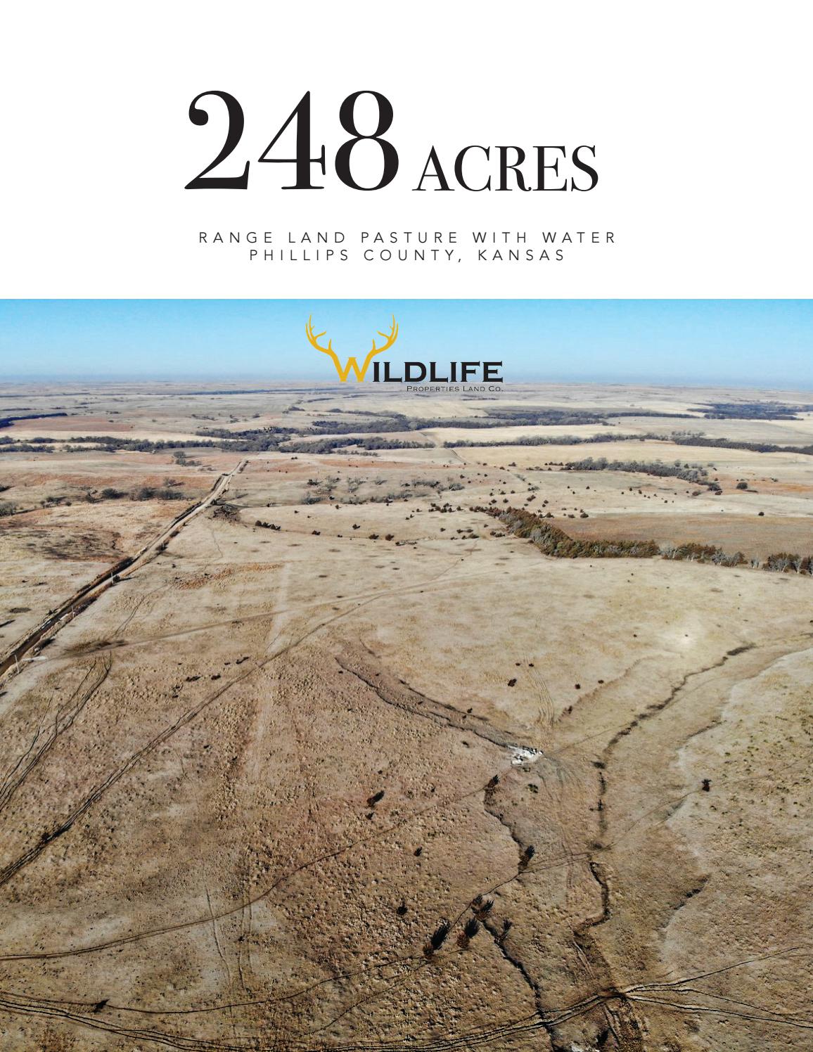 248 Acres in Range Land Pasture with Water in Phillips County, Kansas