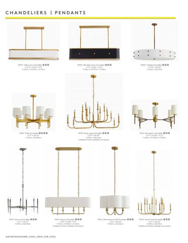 Arteriors Essential 灯饰 手册 2021 第 4 页