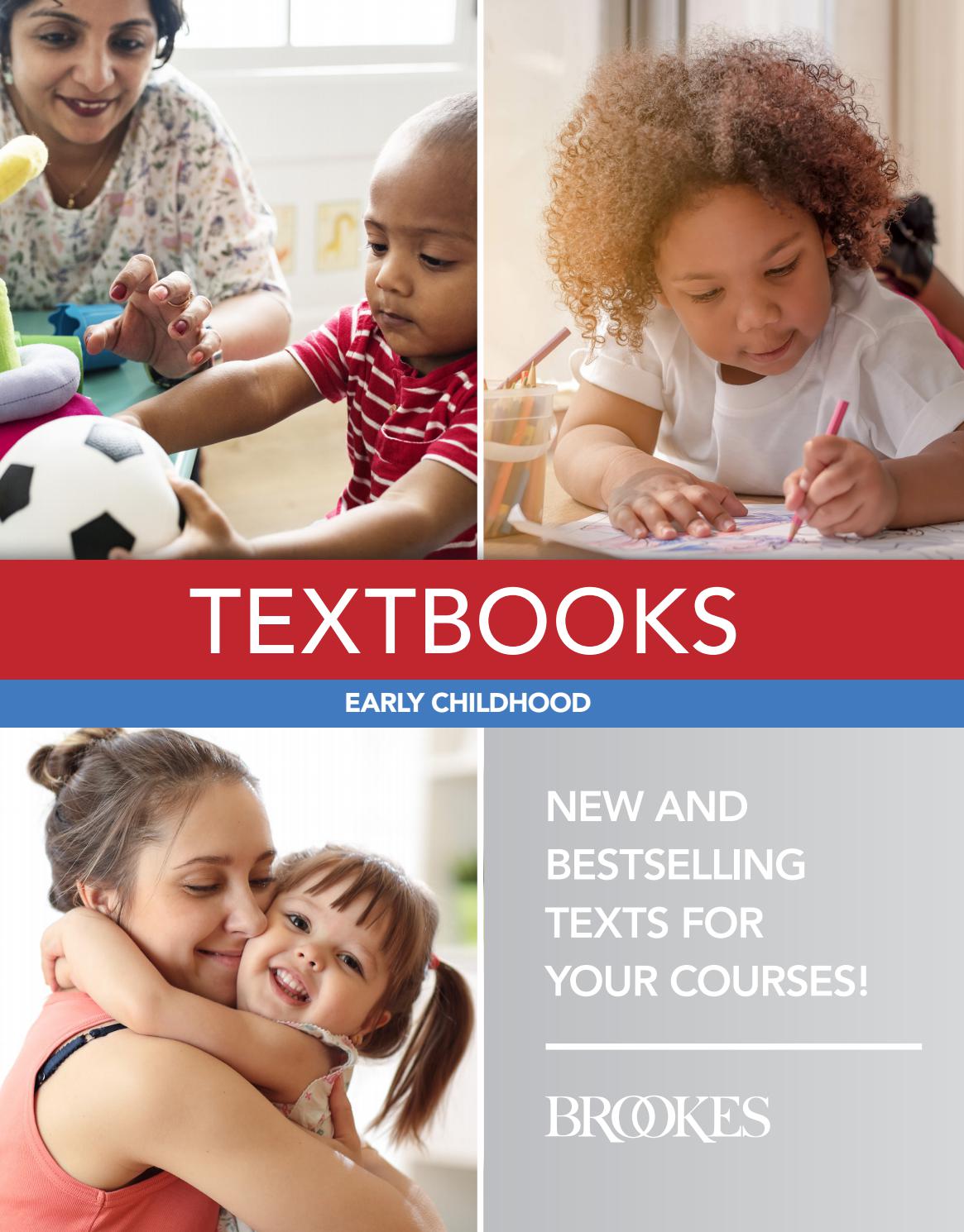 Early Childhood Textbooks 2021 by Brookes Publishing Co. Issuu