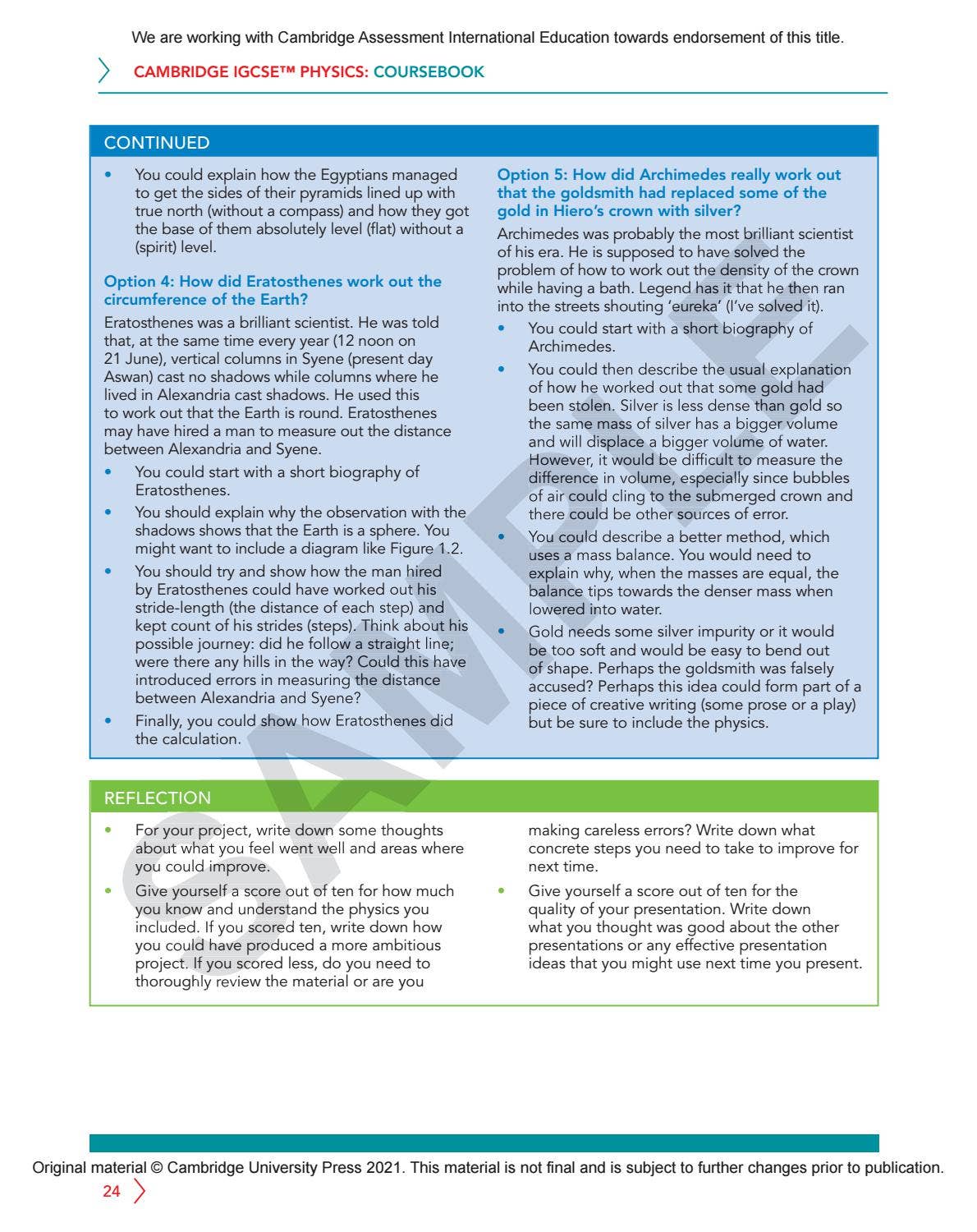 IGCSE Biology MULTI-COMPONENT SAMPLE by Cambridge International ...