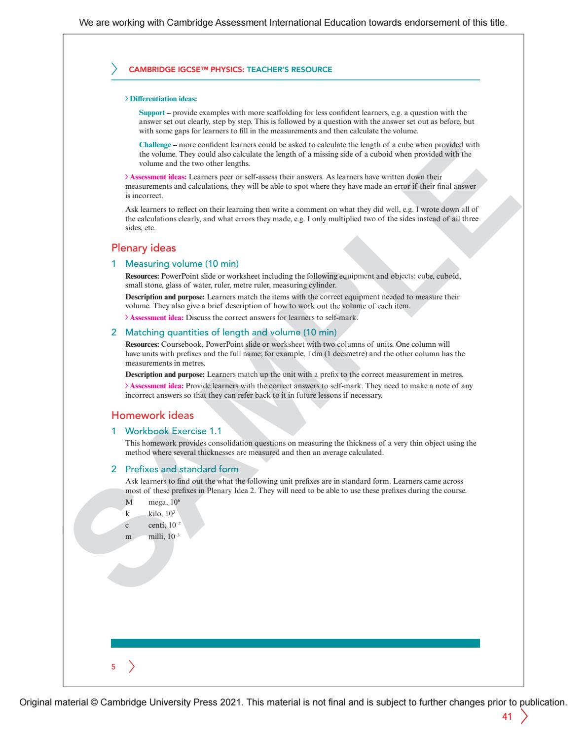 IGCSE Biology MULTI-COMPONENT SAMPLE by Cambridge International ...