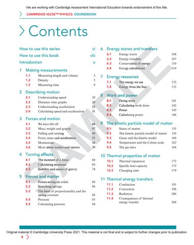 IGCSE Biology MULTI-COMPONENT SAMPLE by Cambridge International ...
