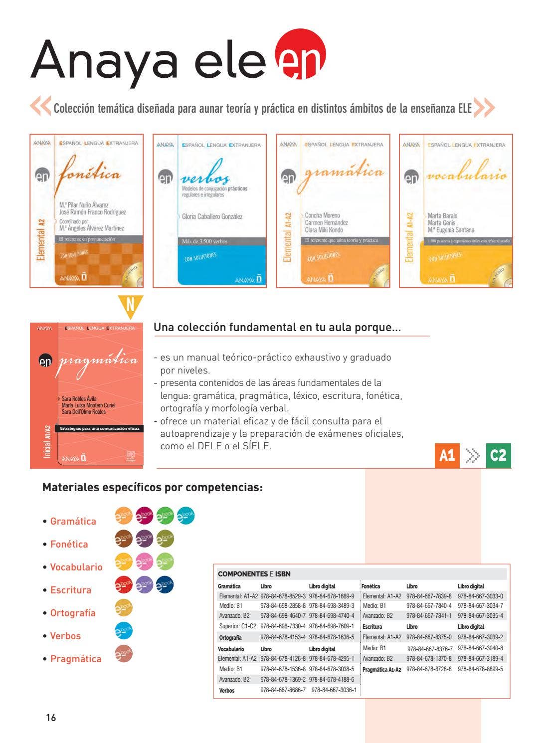 Catálogo Anaya ELE 2021 by Grupo Anaya, S.A. - Issuu