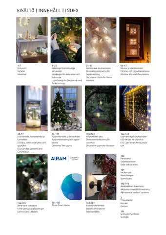 Airam - Lighting 灯饰目录 · Airam koristevalot, 装饰 灯具 2021 第 3 页