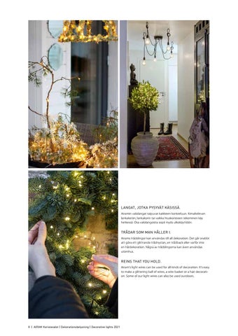 Airam - Lighting 灯饰目录 · Airam koristevalot, 装饰 灯具 2021 第 8 页