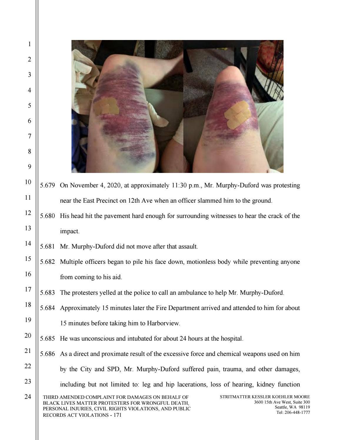 Protester Proposed Third Amended Complaint by Stritmatter Law - Issuu