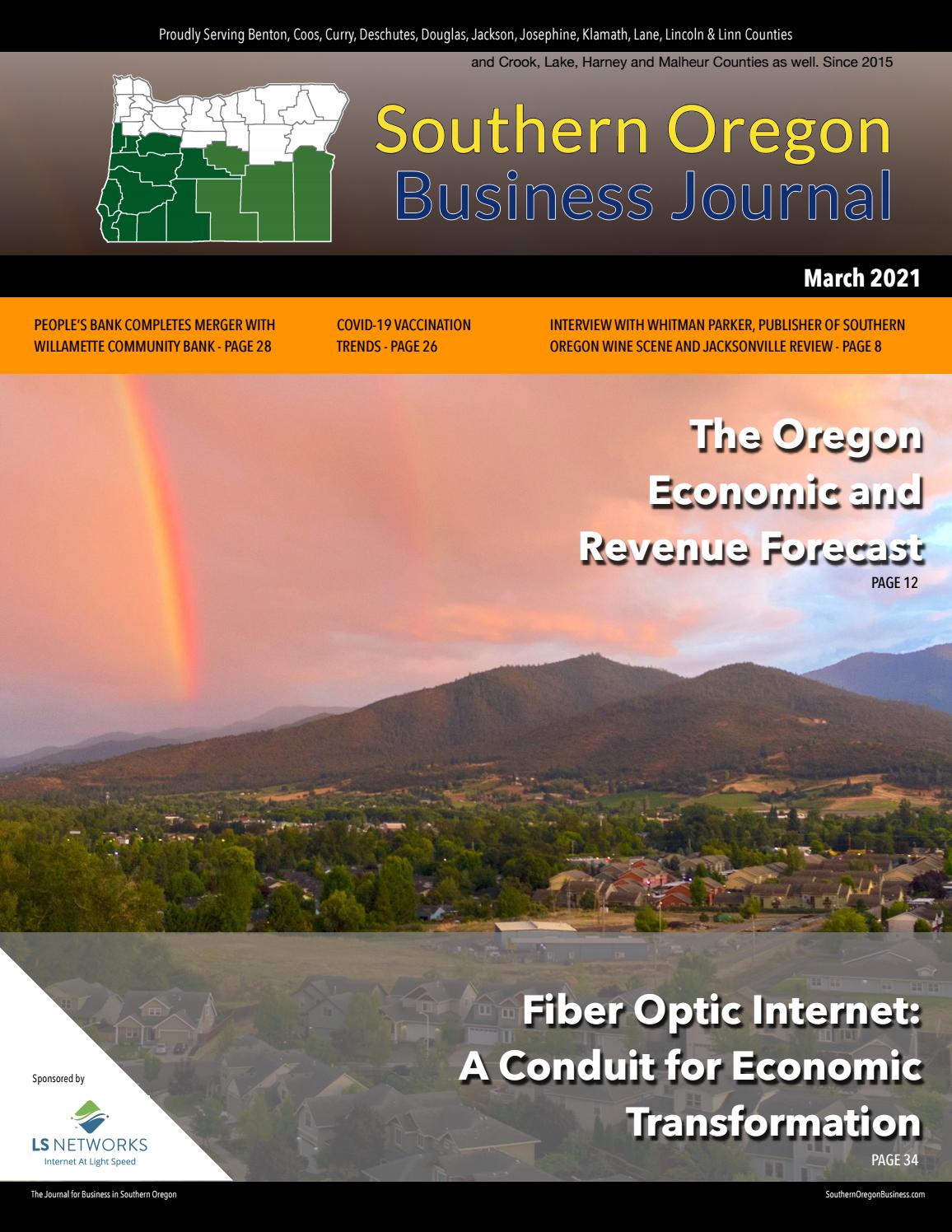 Southern Oregon Business Journal March 2021 Issue by Southern Oregon