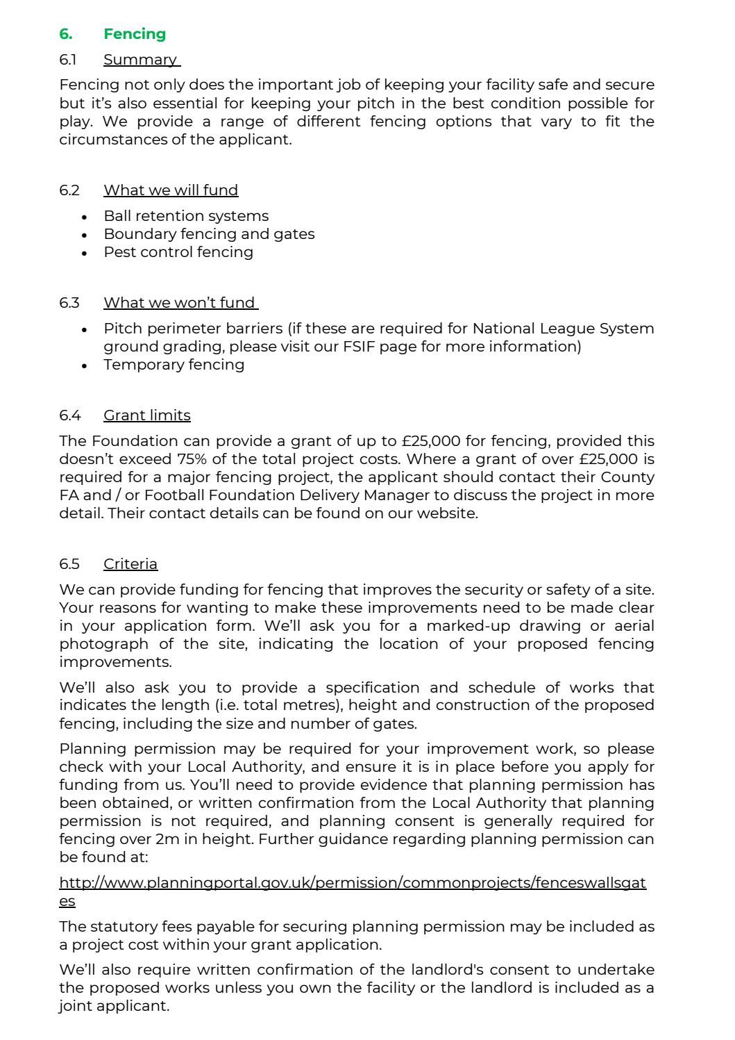 Football Foundation Small Grants Guidance by footballfoundation Issuu