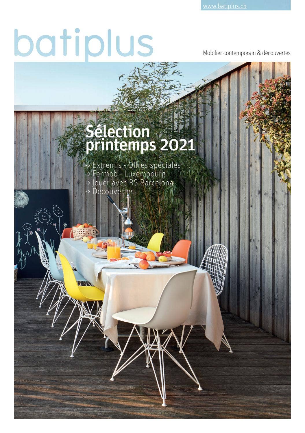Batiplus Catalogue Outdoor 2021 by Batiplus | Mobilier Contemporain ...